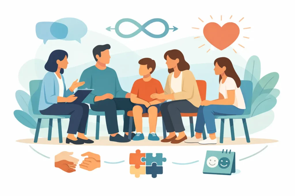 7 Family Therapy Communication Exercises
