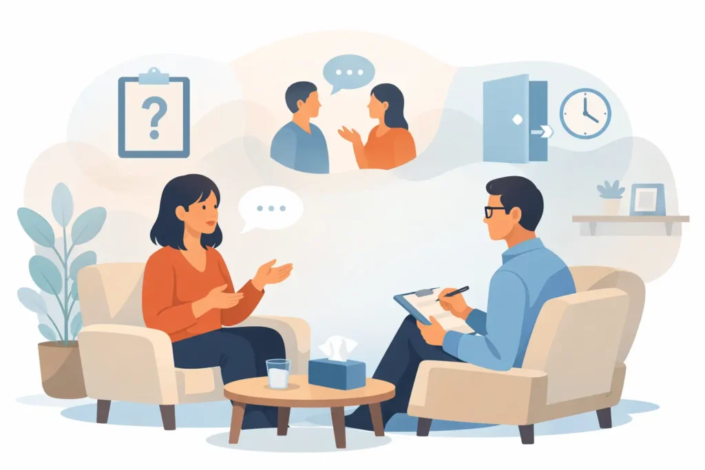 First Therapy Session Expectations Explained