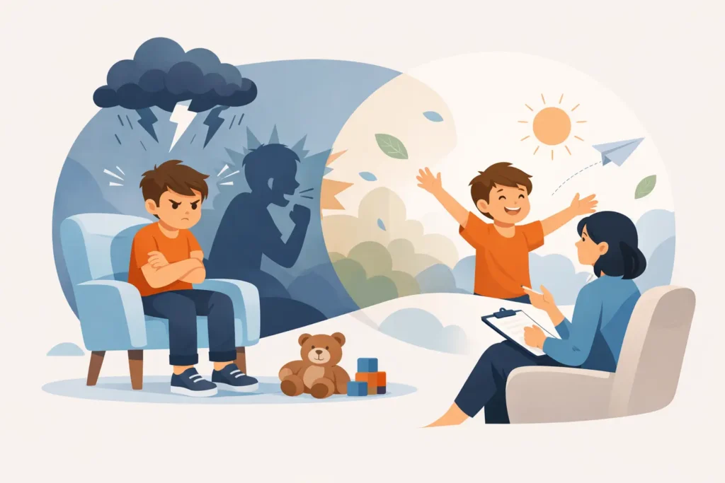 When Child Therapy for Anger Issues Helps